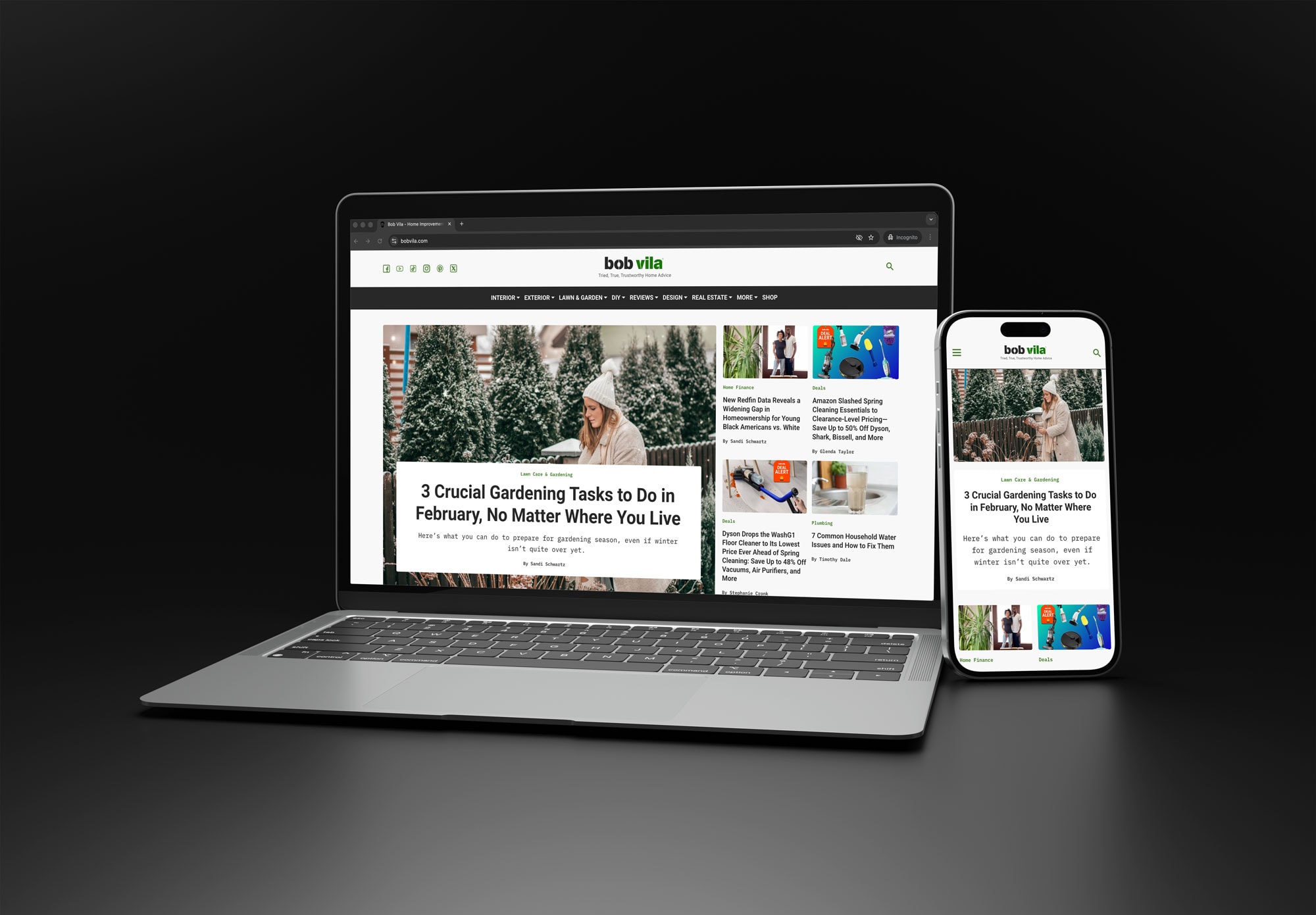 Hero visual elements