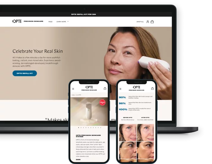 Hero visual elements